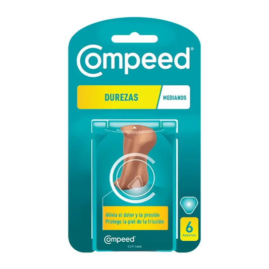Pansement Compeed de dureté moyenne 6 unités