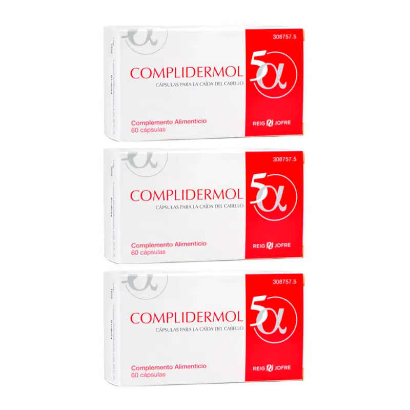 Complidermol Triplo 5 Alfa3 x 60 gélules