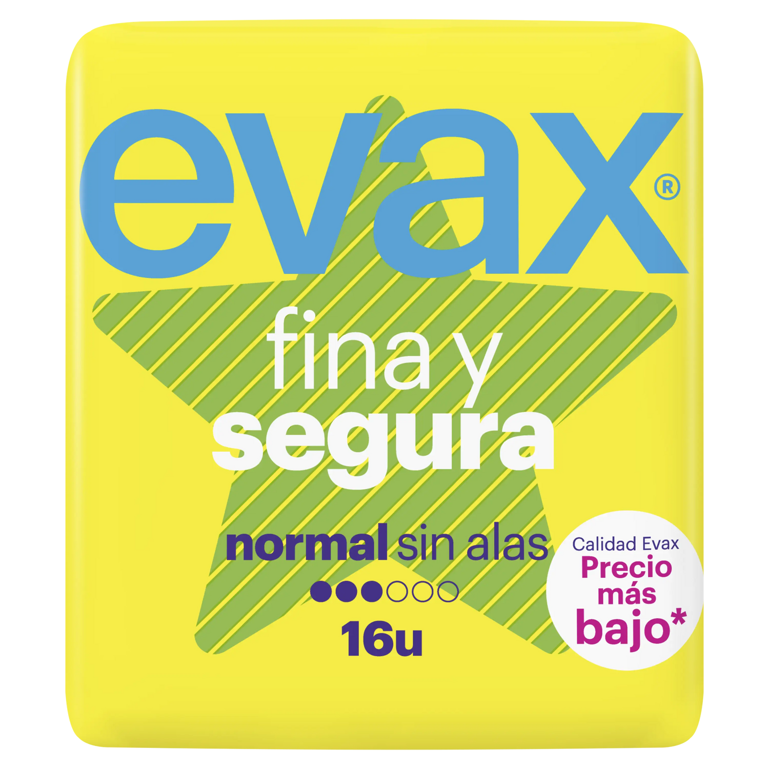 Evax Fina y Segura Normal Compresas 16 unités