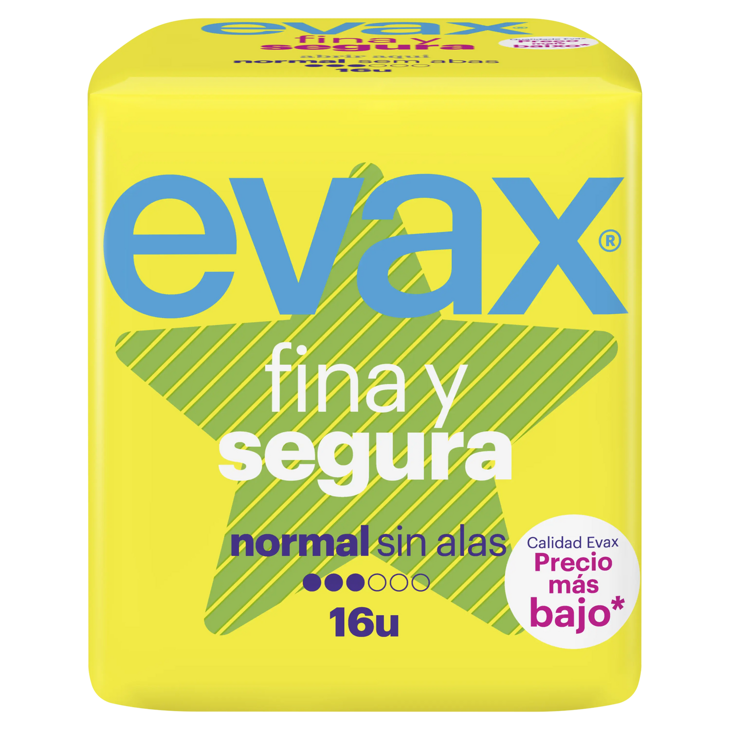 Evax Fina y Segura Normal Compresas 16 unités