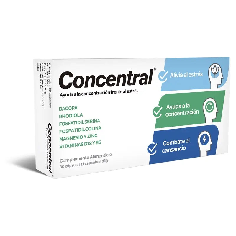 Concentral , 30 gélules