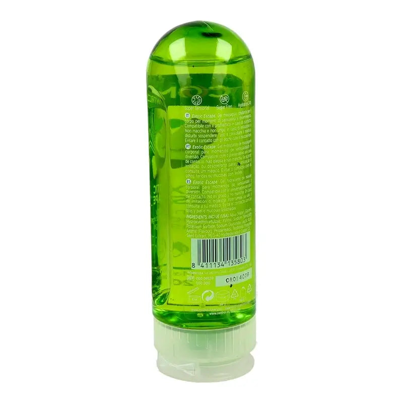 Control Exotic Escape Gel de massage hydratant 200 ml