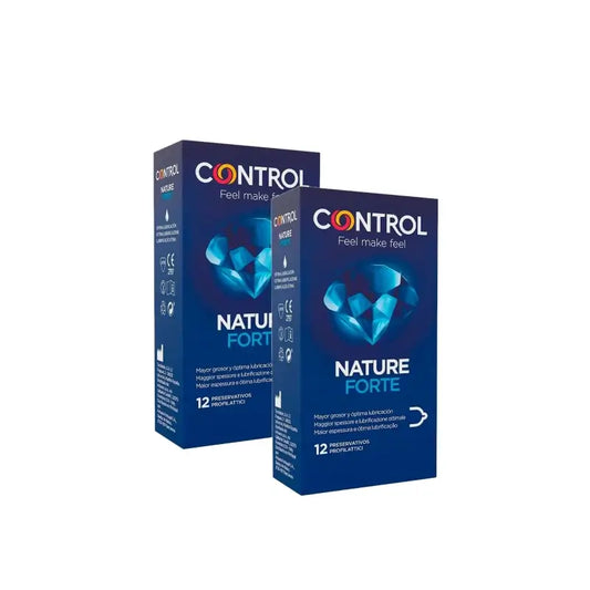 Préservatifs Control Nature Forte, 12 unités, lot de 2