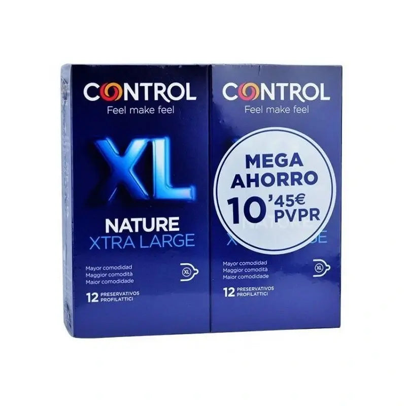 Control Pack Nature Xl, 2x12 Préservatifs