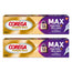 Corega Duplo Maximo Crème d'étanchéité et de fixation, 2 x 40 gr