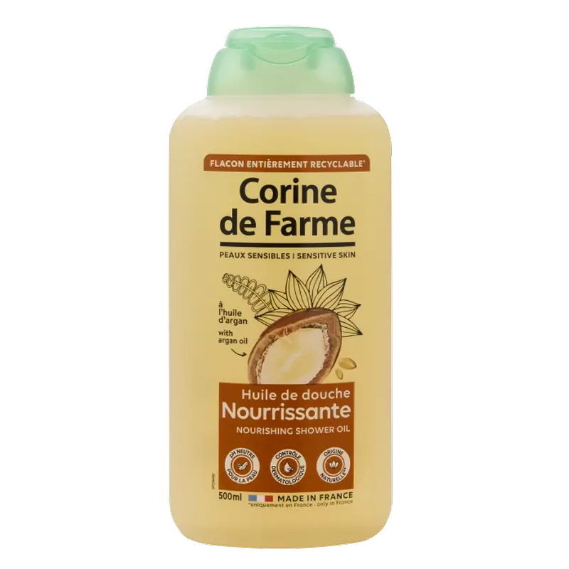 Huile de douche Corine De Farme, 500 ml