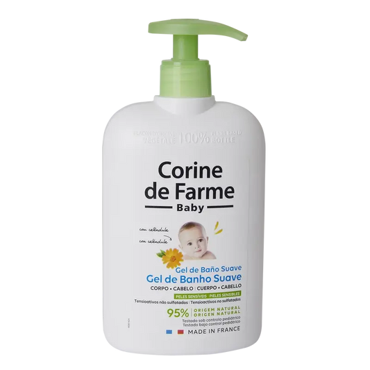 Corine De Farme Gel de bain ultra hydratant au Calendula, 500 ml