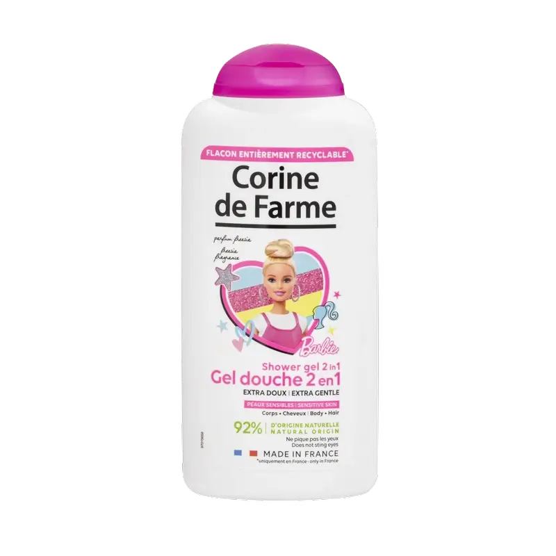 Corine De Farme 2 In 1 Gel Douche Barbie, 300 ml