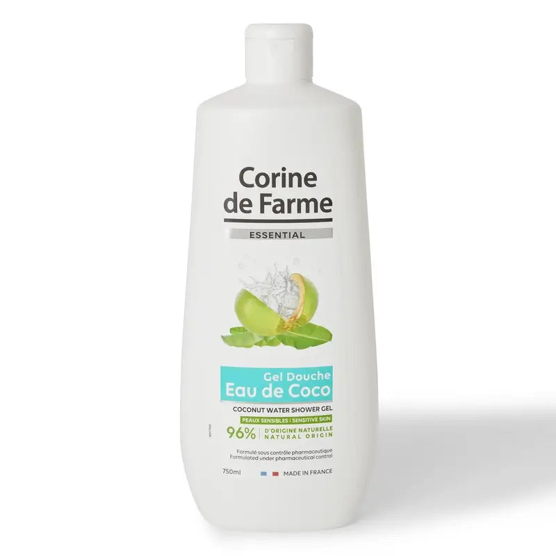 Corine De Farme Gel douche à l'aloe vera, 750 ml