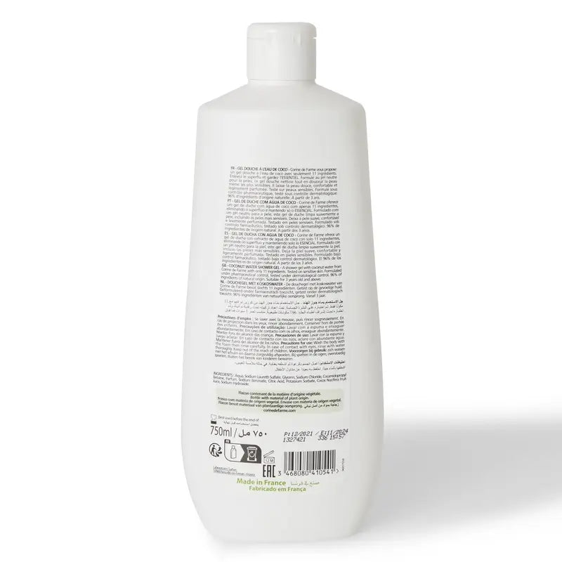 Corine De Farme Gel douche à l'aloe vera, 750 ml