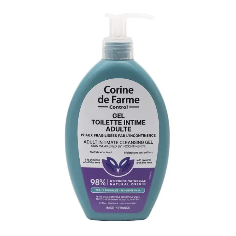 Corine De Farme Gel d'hygiène intime pour adultes, 250 ml