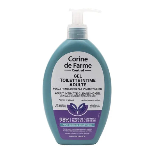 Corine De Farme Gel d'hygiène intime pour adultes, 250 ml