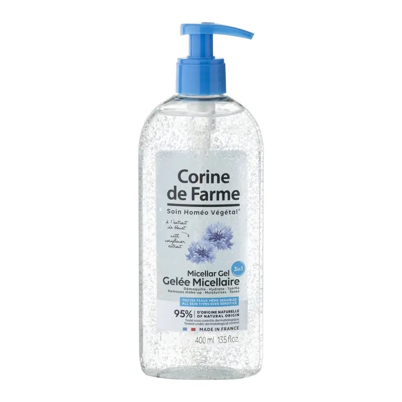 Corine De Farme Gel Micellaire 3In1 , 400 ml