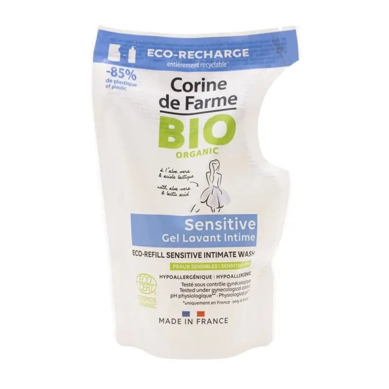 Corine De Farme Doypack Sensitive Intimate Hygiene Gel Refill Bio, 250 ml
