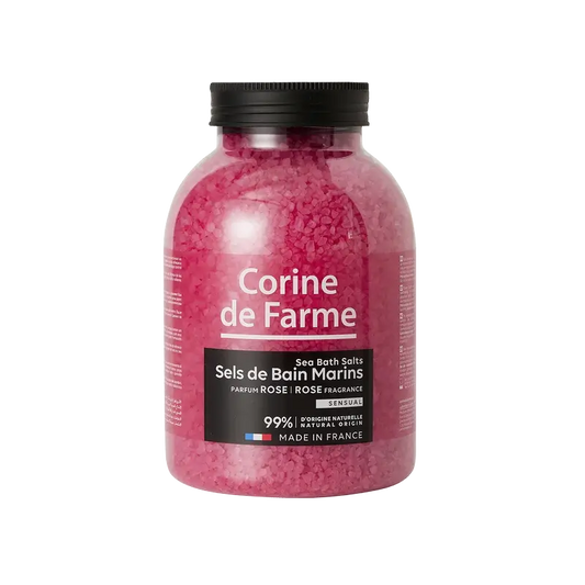 Corine De Farme Sels de bain à la rose, 1400 gr