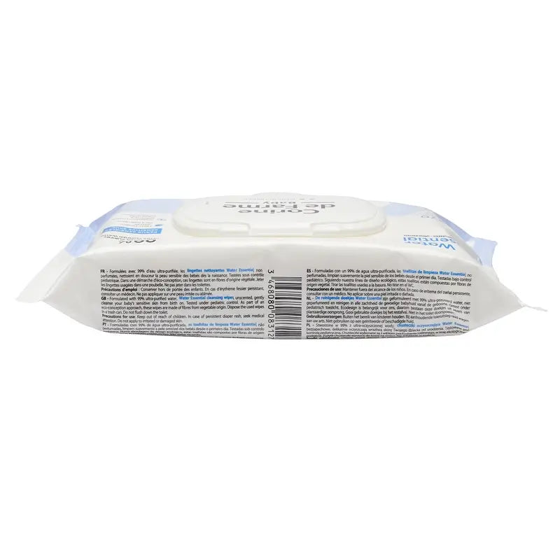 Corine De Farme Lingettes biodégradables essentielles à l'eau, 70 pcs.