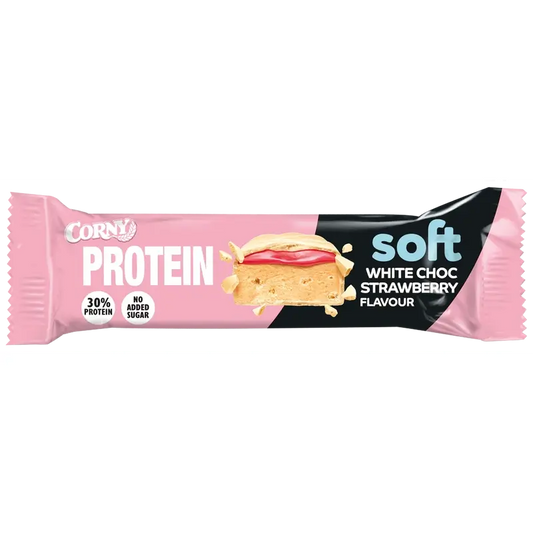 Corny Protein Soft White Chocolate & Strawberry , 45 grammes