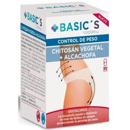 Corpore Diet Corpore Basics Chitosan Vegetable 30 Capsules