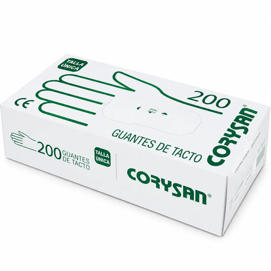 Gants de contact en plastique Corysan, 200 unités