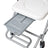Corysan Ercina Douche pliante/WC Fauteuil roulant