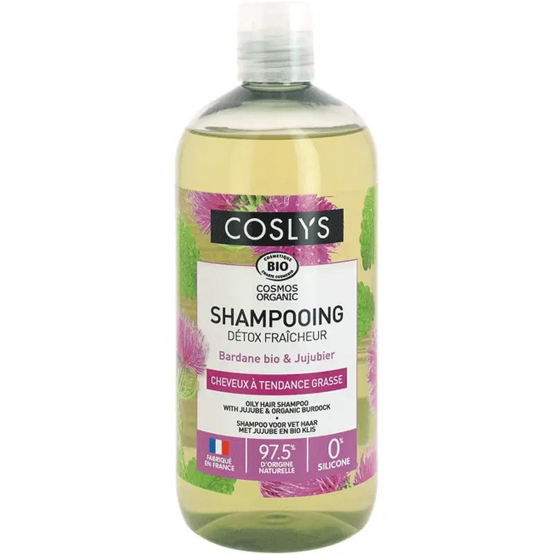 Shampooing Coslys pour cheveux gras, 250 ml