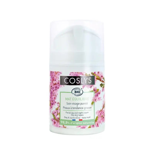 Crème de jour Coslys pour peaux grasses, 50 ml