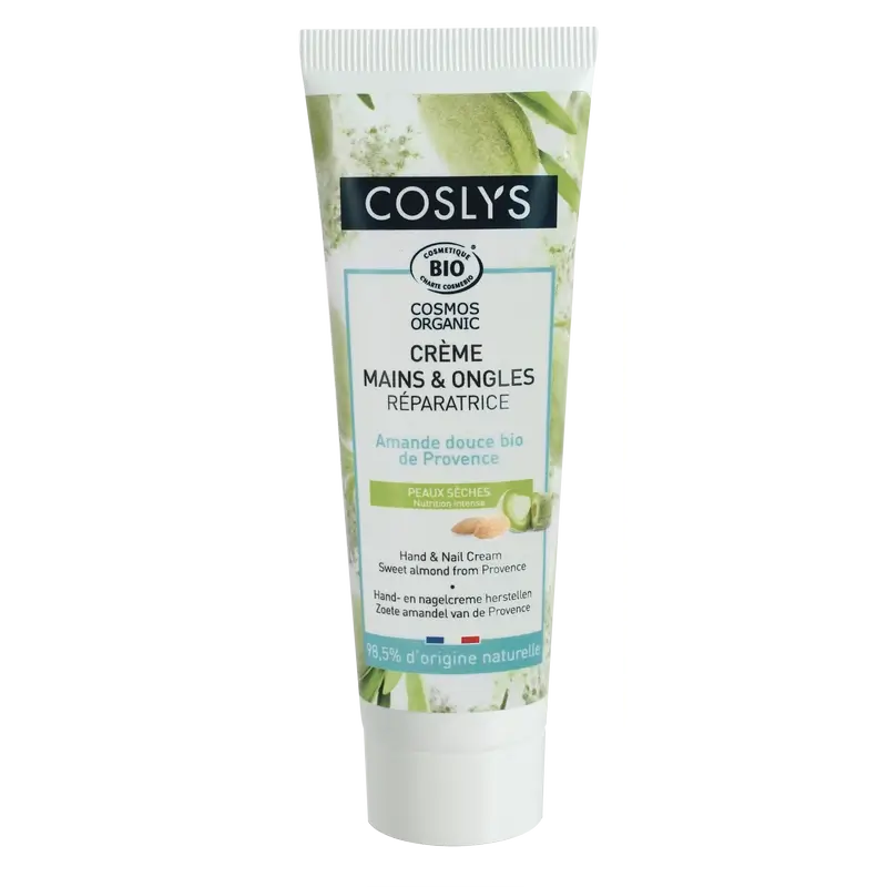 Coslys Crème mains ultra-nourrissante à l'amande, 50 ml