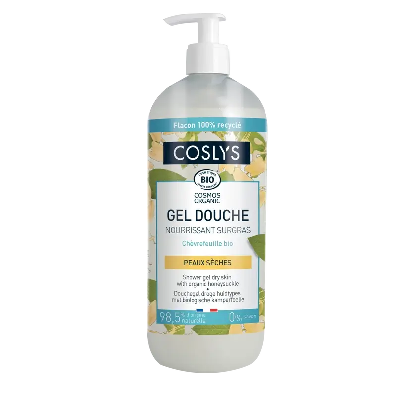 Coslys Honeysuckle Shower Gel Dry Skin, 1000 ml