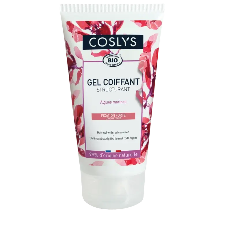 Gel Coslys à tenue forte avec algues rouges, 150 ml