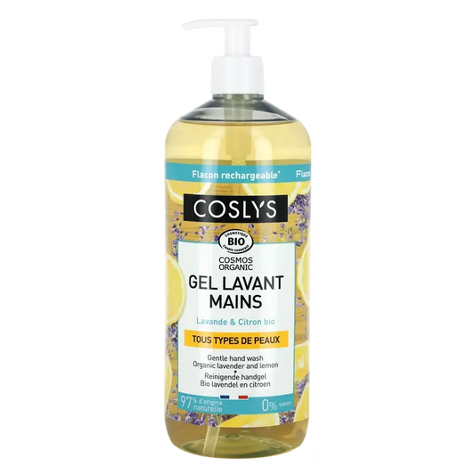 Savon liquide pour les mains au citron Coslys Organic, 350 ml