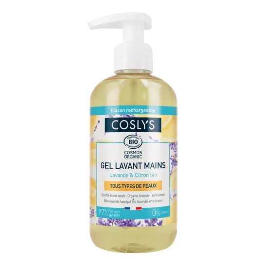 Savon liquide pour les mains au citron Coslys Organic, 1000 ml