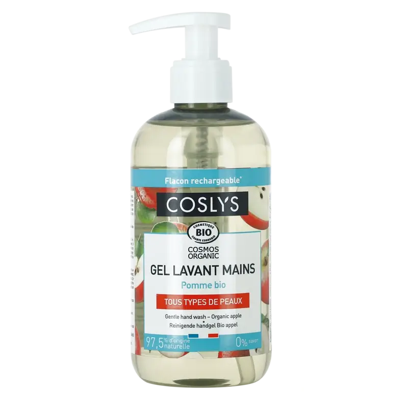 Savon liquide pour les mains Coslys à la pomme, 1000 ml