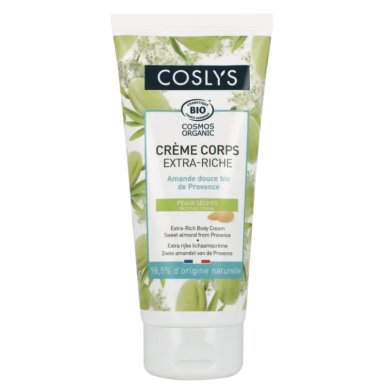Lait corporel nourrissant à l'amande Coslys, 50 ml