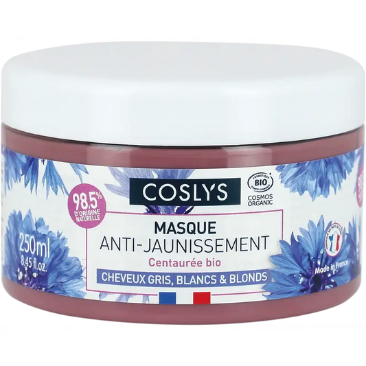 Masque capillaire blanc Coslys, 250 ml