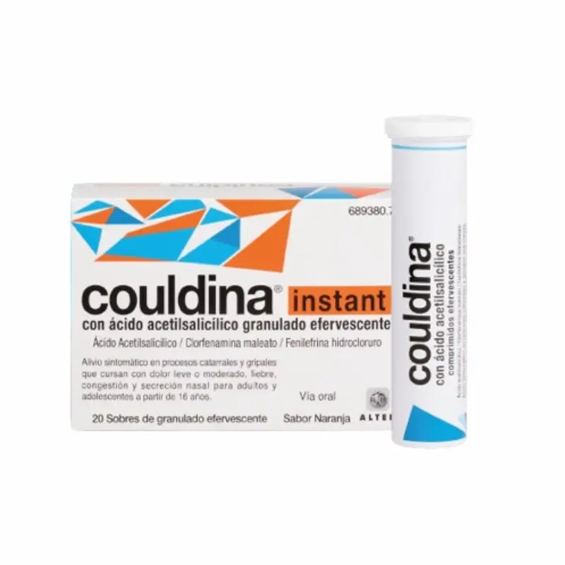 Couldina Instant avec Acide Acétylsalicylique 20 sachets