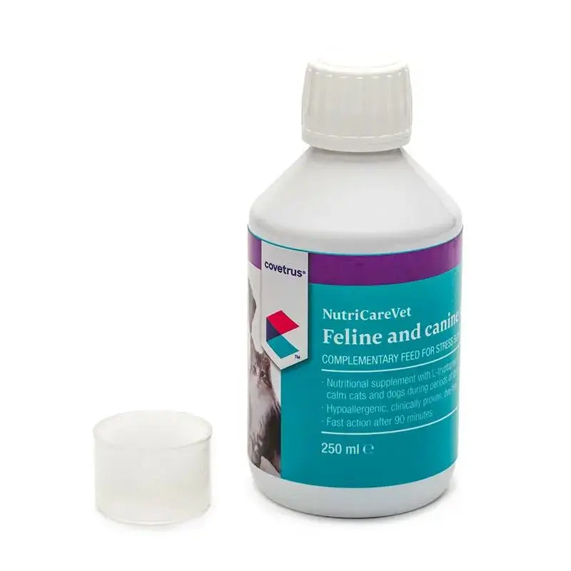 Covetrus Nutricarevet Anti-Stress Liquide pour Chiens et Chats, 250Ml