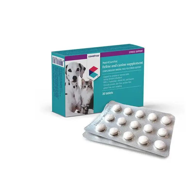 Covetrus Nutricarevet Antistress pour chiens et chats, 30Cpd