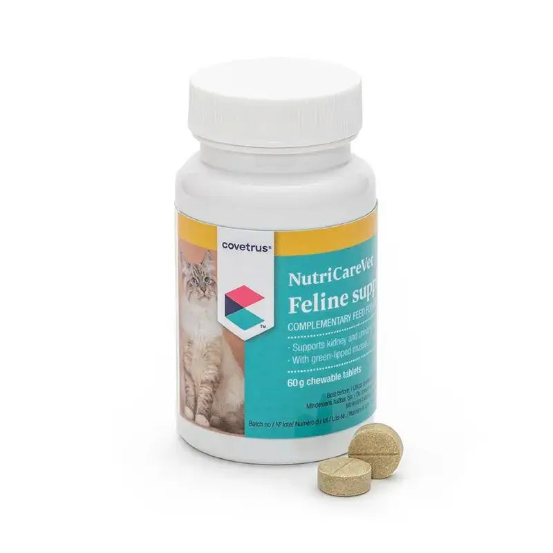 Covetrus Nutricarevet Supplément urinaire pour chats, 80Cpd