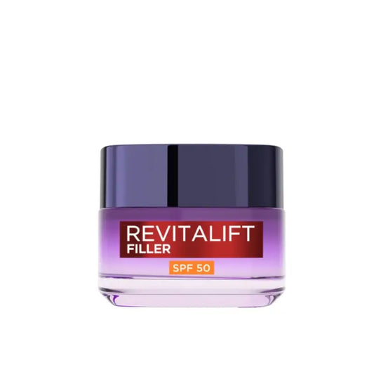 L'Oréal Paris Crème Reconstituante Intensive avec Acide Hyaluronique et Spf 50 : Volume et Protection Uvb/Uva