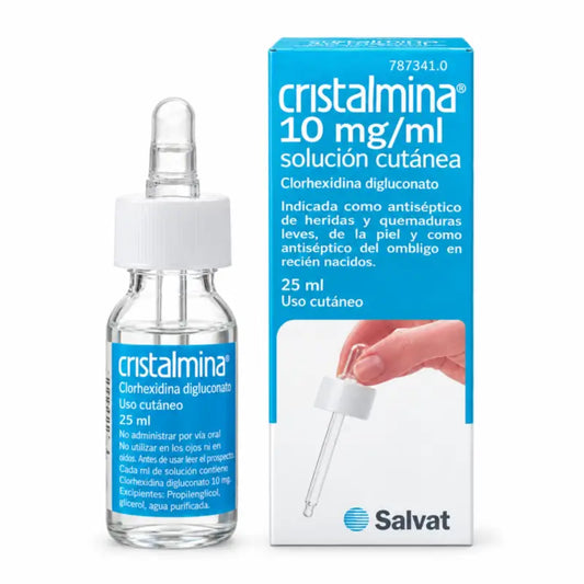 Cristalmina Cutaneous Solution Drops 25 ml