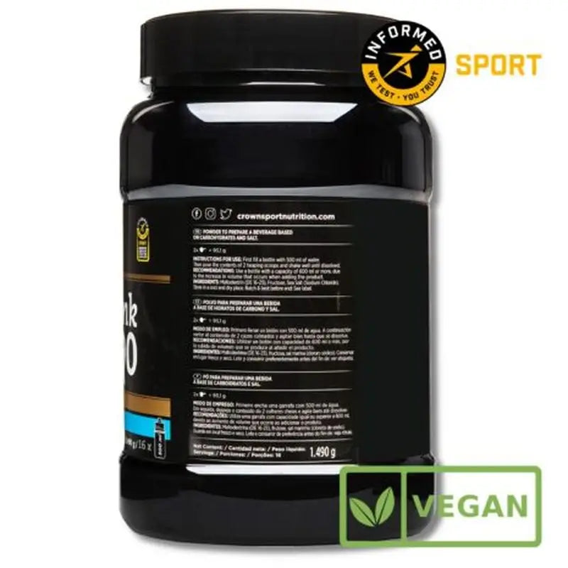 Crown Sport Nutrition  Hyperdrink 90 Neutro  , 1,49 kg(16 porciones)