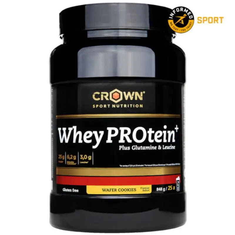 Crown Sport Nutrition Whey Protein + Wafer Cookies , 834 g (25 servings)