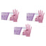 Cuatrogasa Dermolite Gants nitrile sans poudre Rose Taille S, 3X100 unités