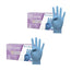 Cuatrogasa Gants en vinyle sans poudre Bleu Taille M, 2X100 unités