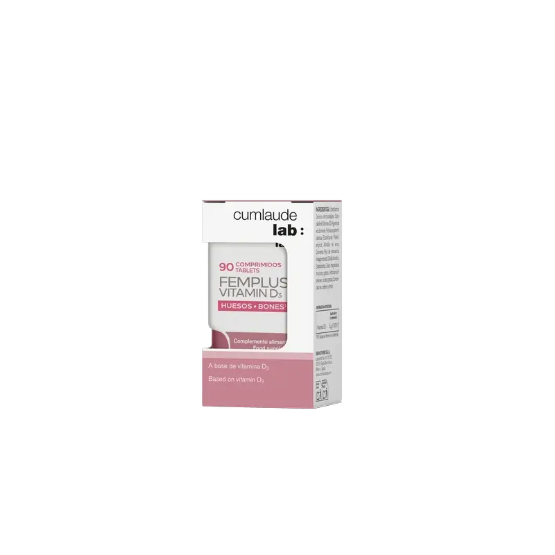 Cumlaude Lab Femplus Vitamine D3 90 Comprimés
