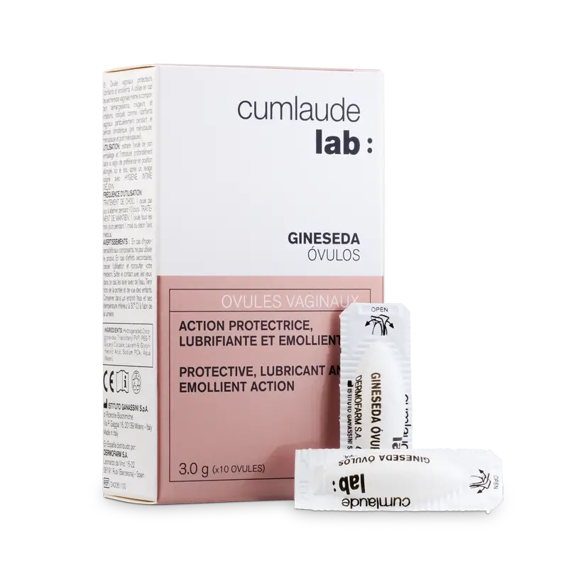 Ovules vaginaux protecteurs Cumlaude Lab Gineseda, 10 unités