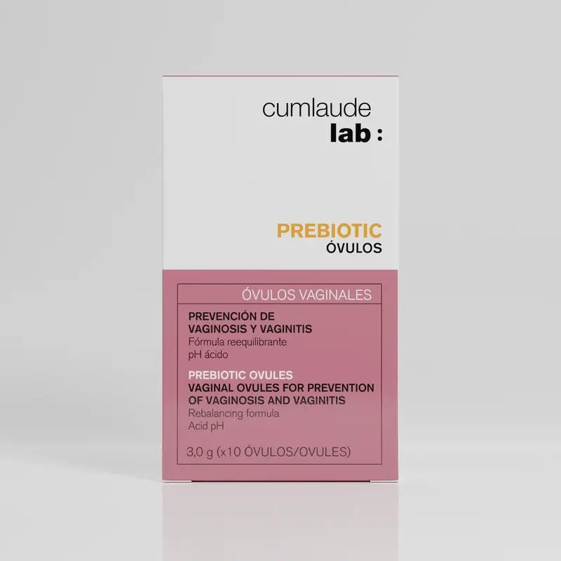 Cumlaude Lab Prebiotic, 10 oeufs vaginaux