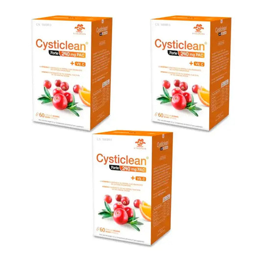 Cysticlean Forte 240 Mg Pac Pack 3 x 60 gélules