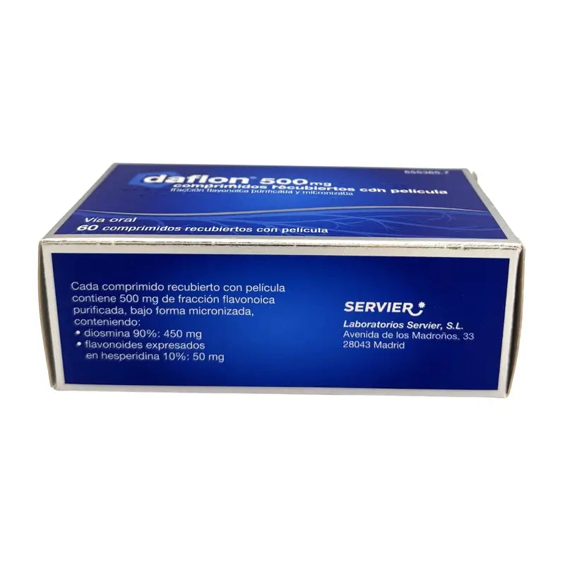 Daflon 500 mg 30 comprimés pelliculés