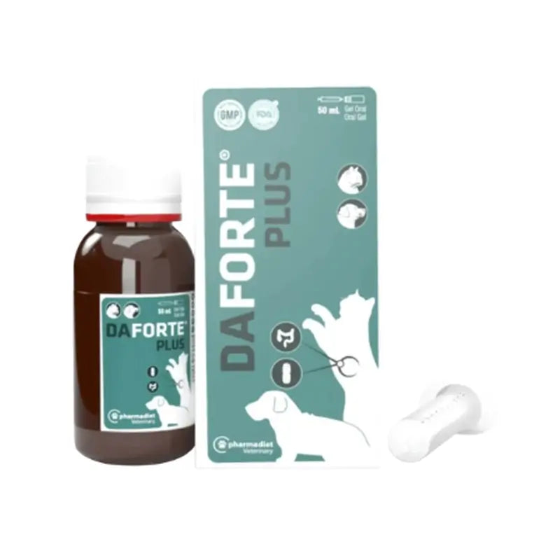 Daforte Plus Oral Gel 50 ml Antidiarrhéique Chiens et Chats